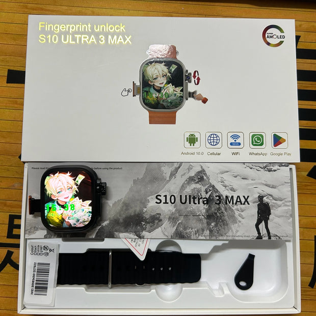 S10 Ultra 3 MAX Android 4G Smartwatch