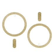 2pcs Ultra-thin Shiny Magnetic Plate