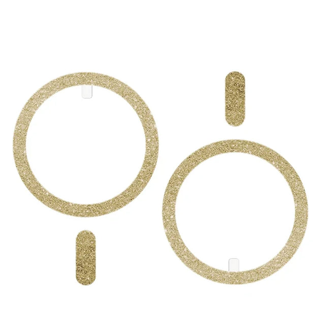 2pcs Ultra-thin Shiny Magnetic Plate