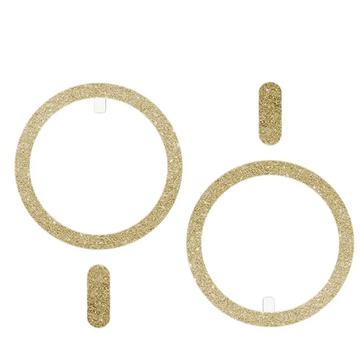 2pcs Ultra-thin Shiny Magnetic Plate
