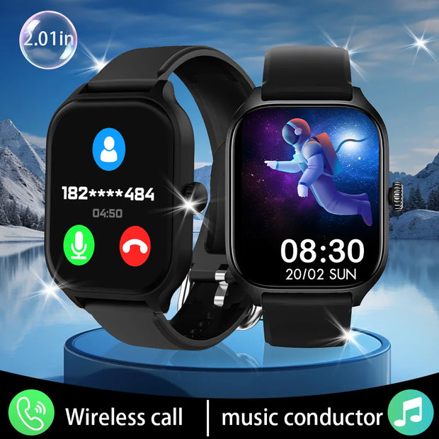 LAXASFIT 2025 New Men's Smart Watch