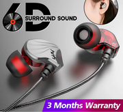 HIFI 6D Surround Bass in-Ear Wired Headphones