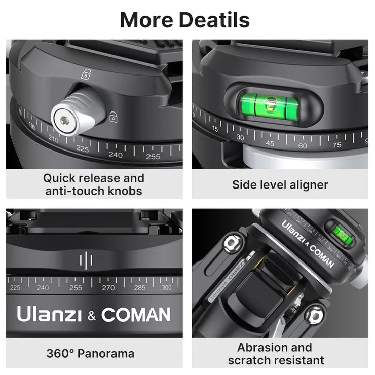 Ulanzi Zero F38 Lightweight Travel Tripod