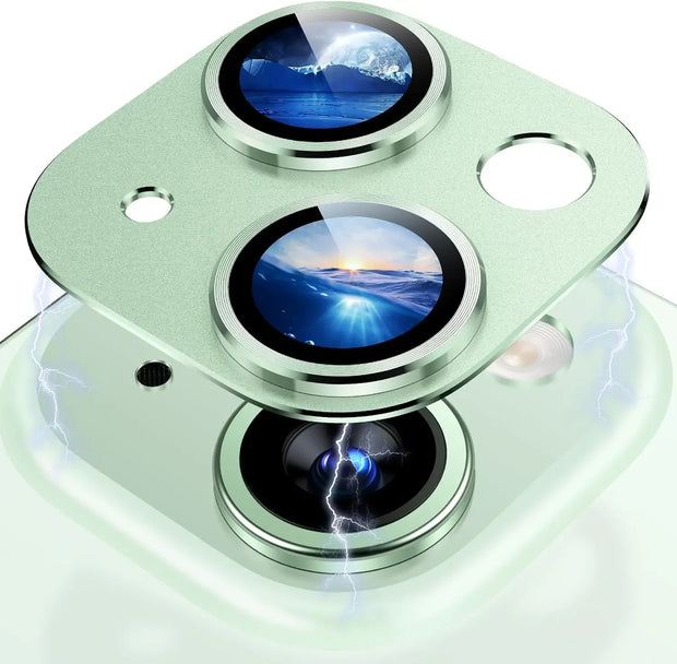 Natural Titanium Gray Metal Camera Lens
