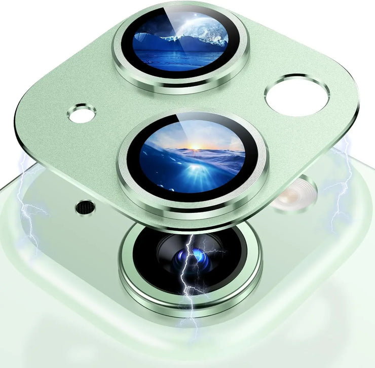 Natural Titanium Gray Metal Camera Lens