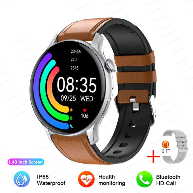 Women 466*466 Screen GPS Track Sport Watches