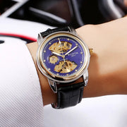 Fashion Hollow Business Tourbillon Automatic Mechanical Watch for Men