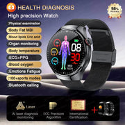 High-precision ECG Blood Lipids Risk Smart Watch