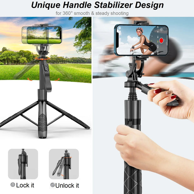 New Selfie Stick Phone Tripod