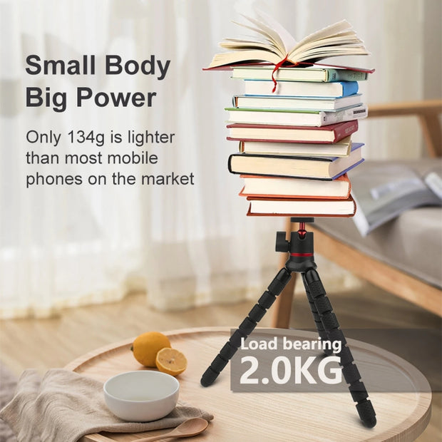 PULUZ Mini Octopus Flexible Tripod Holder
