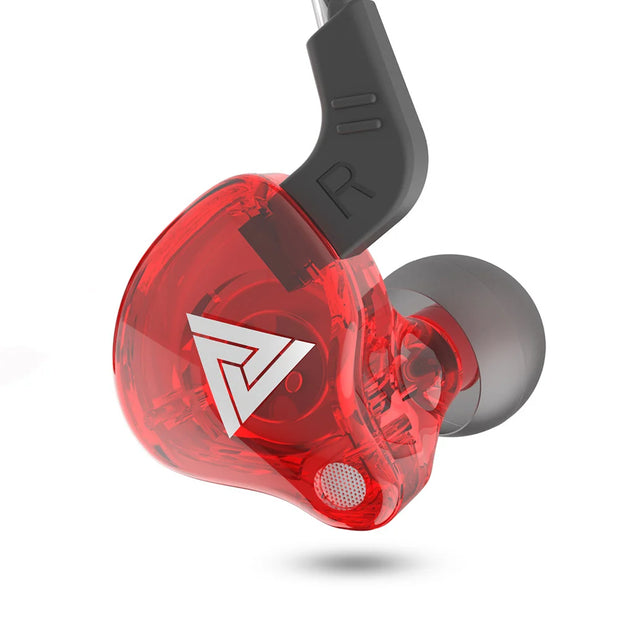 Original QKZ AK6 Copper Driver HiFi Wired Earphone