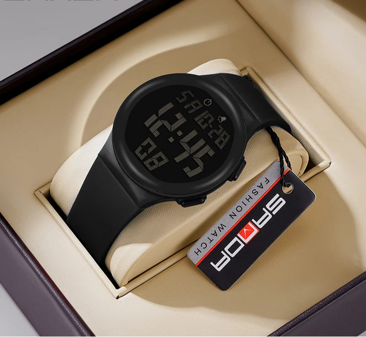 Men Fashion Countdown Waterproof LED Digital Military Wristwatches