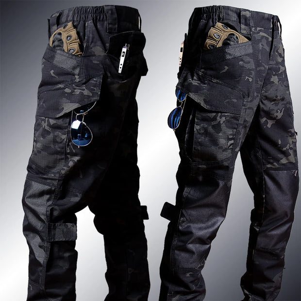 Men's Workwear Suit Outdoor Clothes Long Sleeve Tee Shirt & Trousers Wear-resisting Hunting Clothes Men Camping Suit