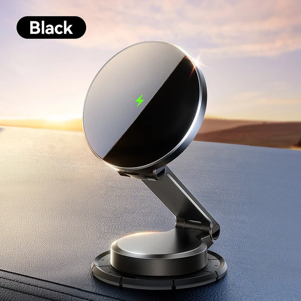 360° Rotation Foldable Phone Holder Fast Car Charger