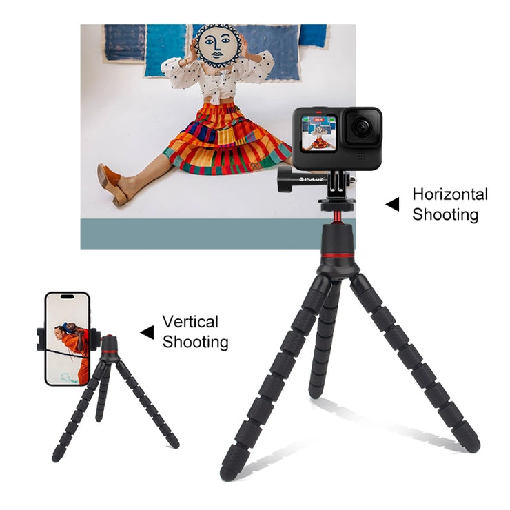 PULUZ Mini Octopus Flexible Tripod Holder