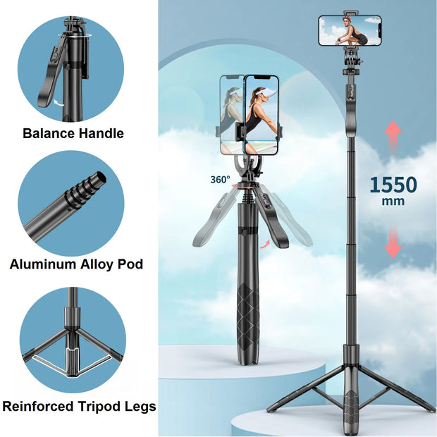 New Selfie Stick Phone Tripod