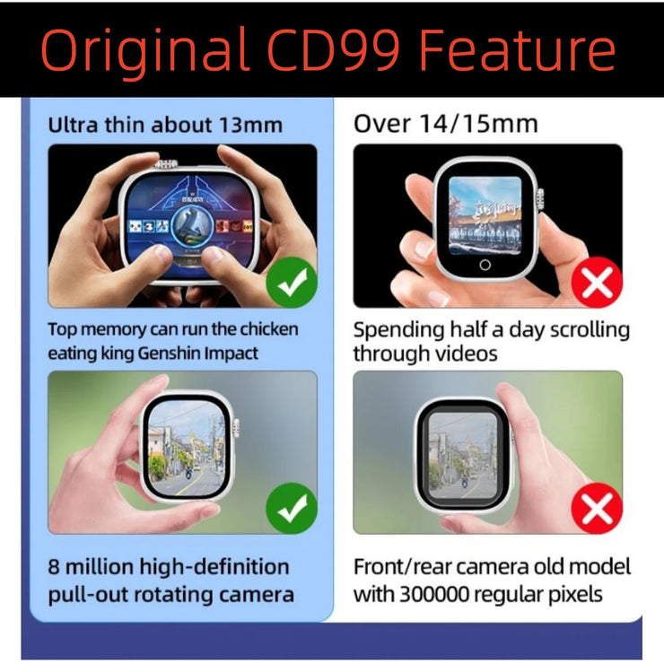 CD99 Cellular Card Version Smart Watch