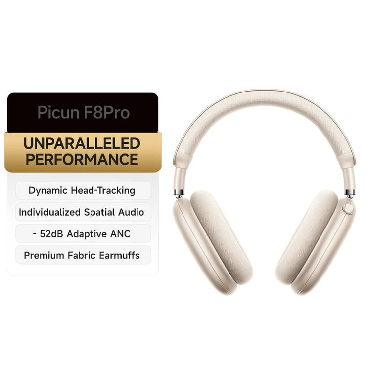 Picun F8 Pro ANC Wireless Headphones