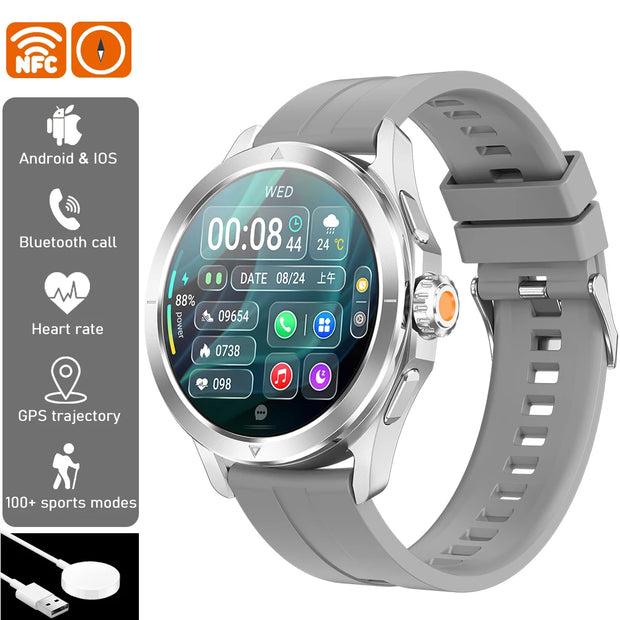 Xiaomi S4 Ultra NFC Bluetooth Call Blood pressure Health watch