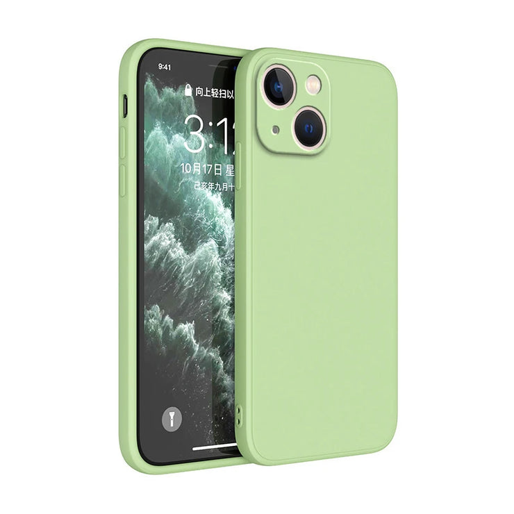 New  Square Liquid Silicone Phone Case