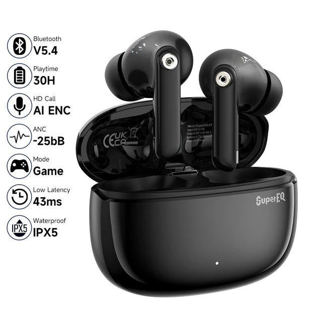 S10 ANC Bluetooth 5.4 Wireless Earphones