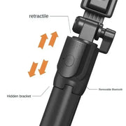 360 Rotation Selfie Stick Tripod
