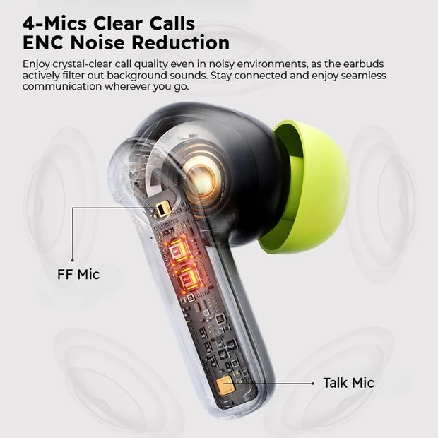 Sansui W23 ANC Bluetooth 5.4 Earbuds