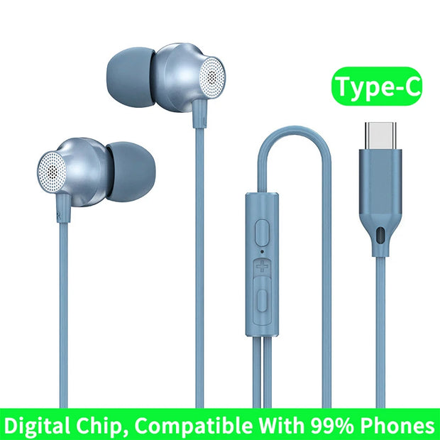 New Digital Chip Wired Earphone