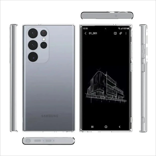New Soft Silicone Clear Phone Case