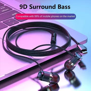 9D HIFI Heavy Bass In Ear Earphone