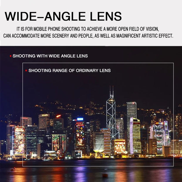 3 in 1 Fisheye Phone Lens