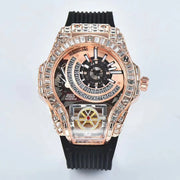 2025 New, Quartz Watch, Square Watch Fashion Business Large Dial Men's Watch