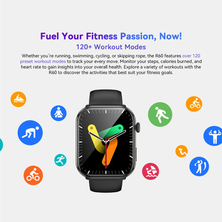 New 800mAh Bluetooth  Fitness Tracking Watch