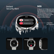 New Waterproof Heart Rate Sport Smartwatch