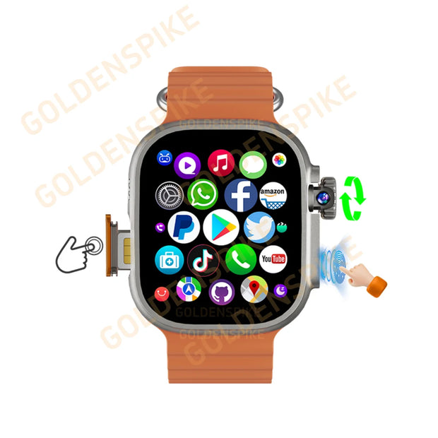 DW100 Pro Android 4G Smartwatch