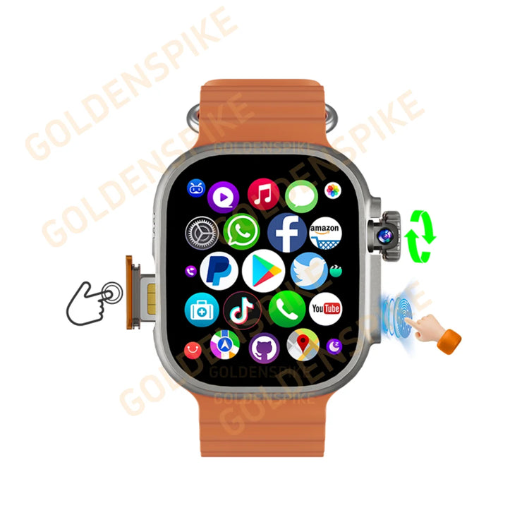 DW100 Pro Android 4G Smartwatch