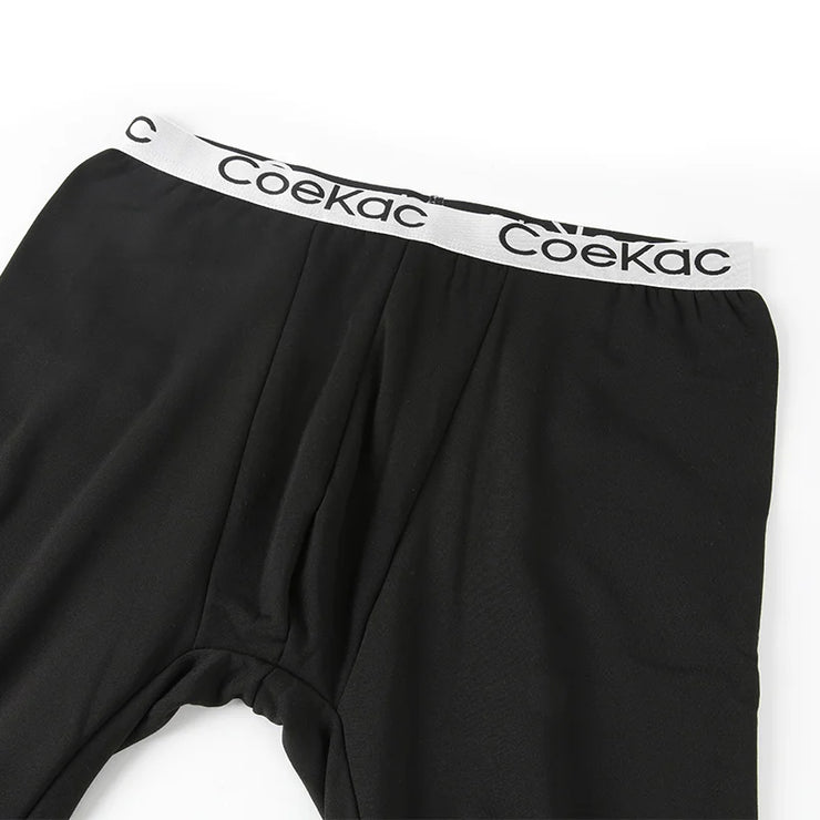 Thermal Underwear for Men Long Johns Sport Base layer Fall/Winter Joker Long-sleeved Home Suit Sports Elastic Waist Pants New