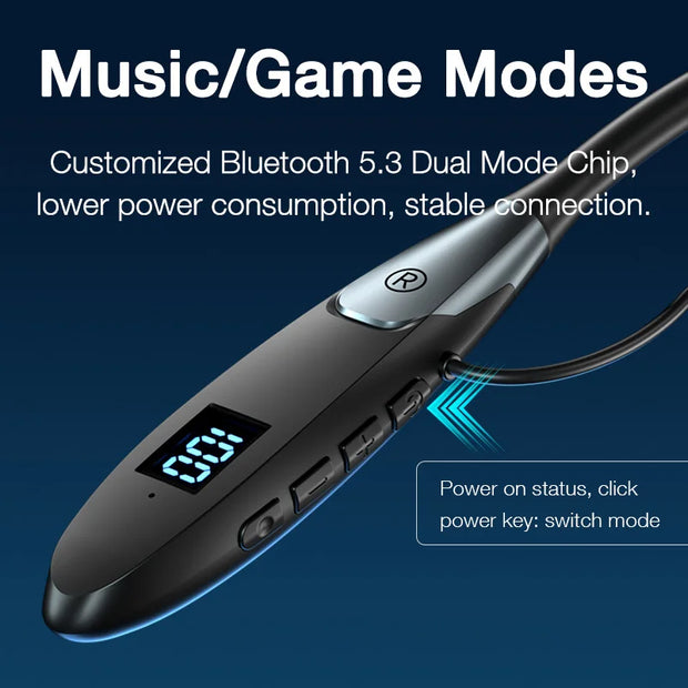 New Bluetooth 5.3 Neckband Earphones