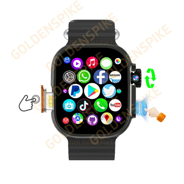 DW100 Pro Android 4G Smartwatch