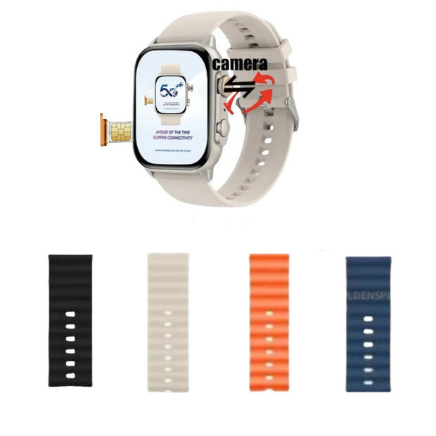 2025 Ultra Ai 3 4G Full Netcoms Smart Watch