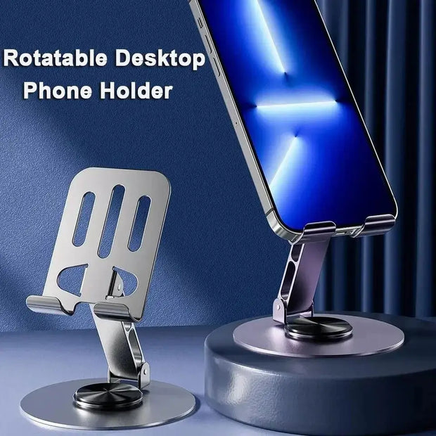 All Metal Aluminum 360 Rotation Mobile Phone Holder