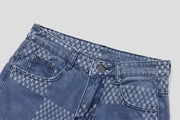 Spring Autumn Denim Clothing Set For Men Stylish Jacket Jeans 2-piece Set Working Class Style Bold Fashion Statement