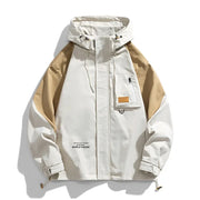 Men Jacket Hoodie Loose Outerwear Hiking Sportswear Mens Casual Breathable Jackets Male Windbreaker Plus Size L-9XL Men Clothing