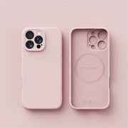 New Luxury Liquid Silicone Magsafe Phone Case