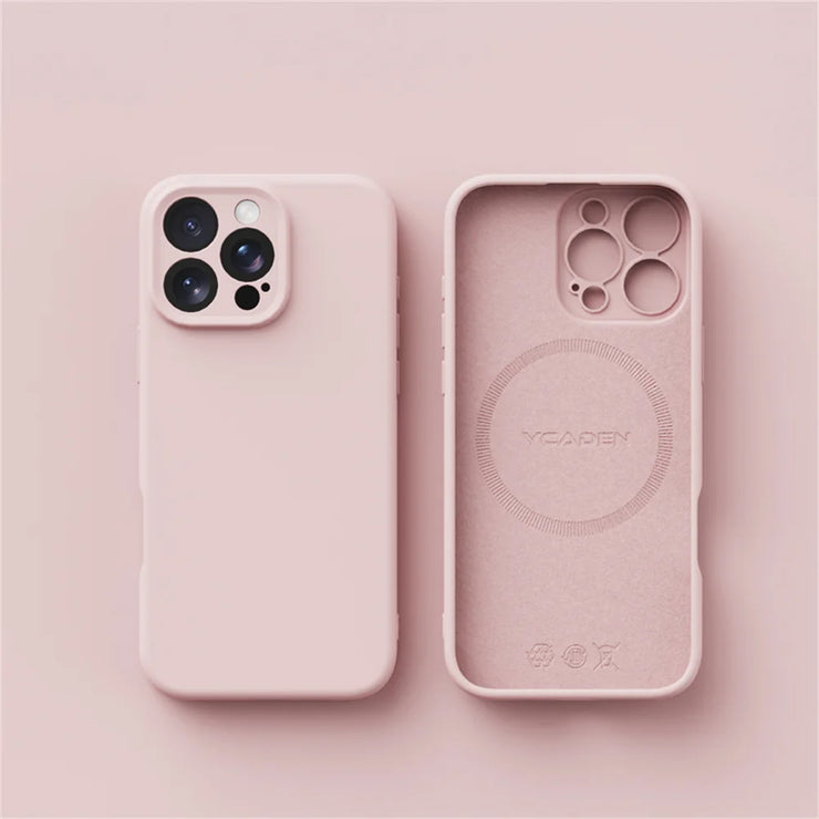 New Luxury Liquid Silicone Magsafe Phone Case