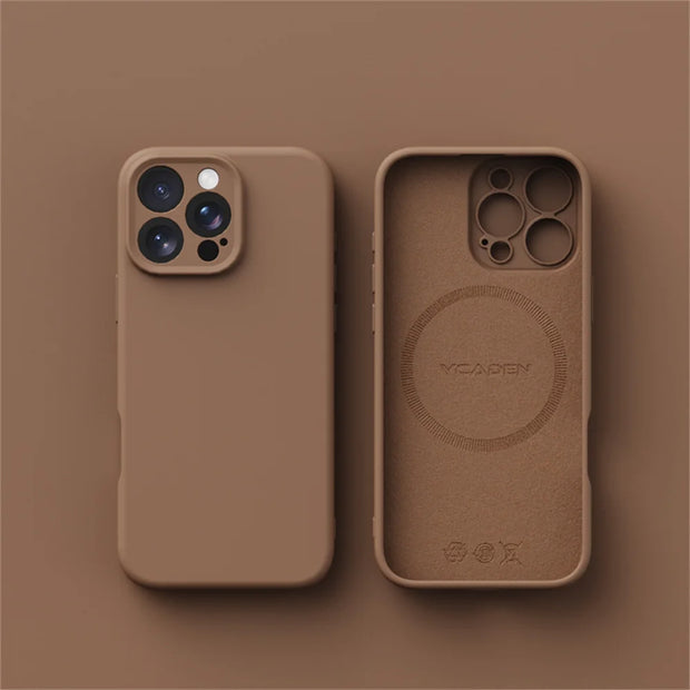 New Luxury Liquid Silicone Magsafe Phone Case