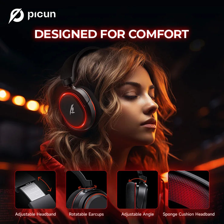 New 2.4G Wireless Gaming Headset