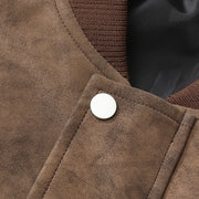 Leather Jacket Men Suede Coats Spring Windbreaker Oversized 6XL 7XL 8XL Plus Size Street Moto Autumn Brand Waterproof Softshell