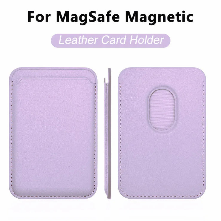 New Magnetic Leather Wallet Case