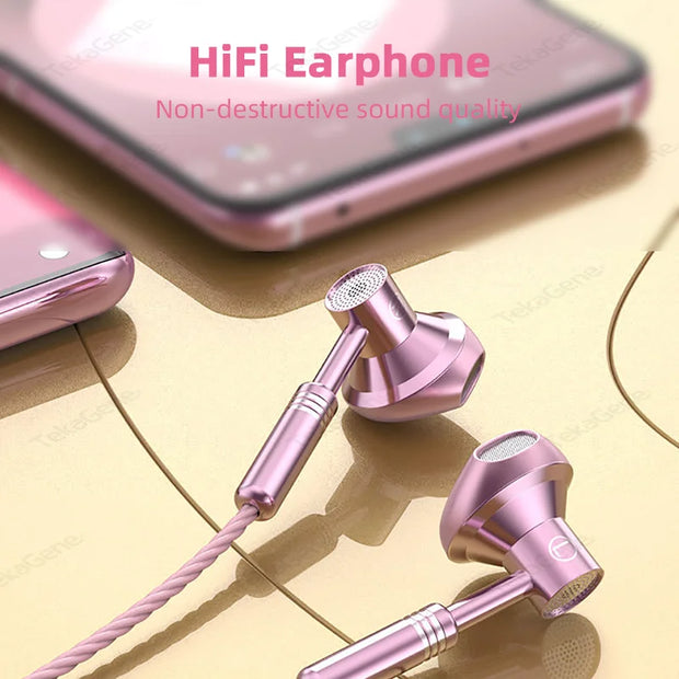 HiFi Bass Stereo Volume Control Headset